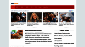 What Dosenpendidikan.co.id website looked like in 2023 (This year)