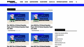 What Dynamictutorialsandservices.org website looked like in 2023 (2 years ago)