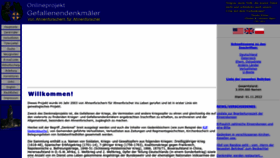 What Denkmalprojekt.org website looked like in 2023 (This year)