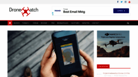 What Dronewatch.nl website looked like in 2023 (3 years ago)