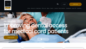 What Dentist.ie website looked like in 2023 (This year)