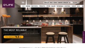 What Dlifeinteriors.com website looked like in 2023 (This year)
