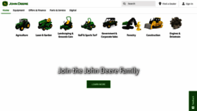 What Deere.com.au website looked like in 2023 (This year)