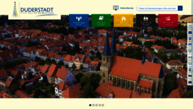 What Duderstadt.de website looked like in 2023 (This year)
