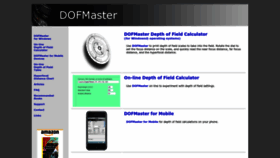 What Dofmaster.com website looked like in 2023 (This year)