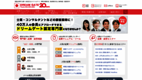 What Dreamgate.gr.jp website looked like in 2023 (This year)