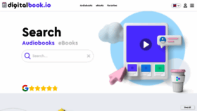 What Digitalbook.io website looked like in 2023 (This year)