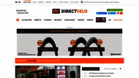What Directvelo.com website looked like in 2023 (This year)