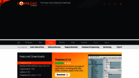 What Downloadcrew.com website looked like in 2023 (This year)
