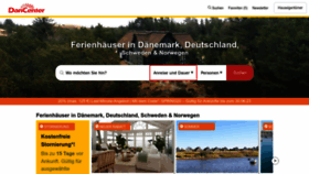 What Dancenter.de website looked like in 2023 (This year)