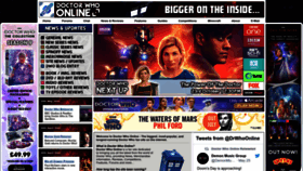 What Drwho-online.co.uk website looked like in 2023 (2 years ago)
