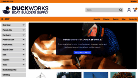 What Duckworksbbs.com website looked like in 2023 (This year)