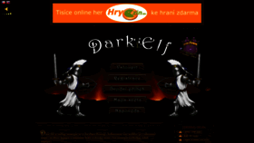 What Darkelf.sk website looked like in 2023 (2 years ago)