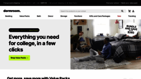 What Dormroom.com website looked like in 2023 (This year)