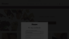 What Dunelondon.com website looked like in 2023 (This year)