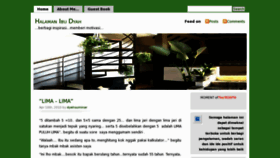 What Dyahsuminar.com website looked like in 2011 (13 years ago)