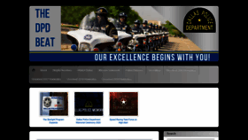 What Dpdbeat.com website looked like in 2023 (This year)