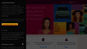 What Diamond.co.uk website looked like in 2023 (This year)