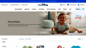 What Disneybaby.com website looked like in 2023 (This year)