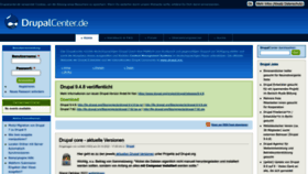 What Drupalcenter.de website looked like in 2023 (This year)