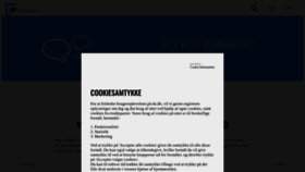 What Da.dk website looked like in 2023 (2 years ago)