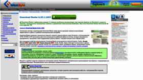 What Downloadmaster.ru website looked like in 2023 (This year)