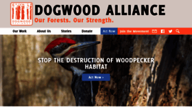 What Dogwoodalliance.org website looked like in 2023 (This year)