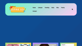 What Dane101.com website looked like in 2023 (This year)