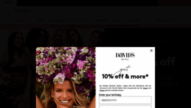 What Davidsbridal.com website looked like in 2023 (This year)