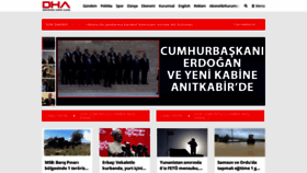 What Dha.com.tr website looked like in 2023 (3 years ago)
