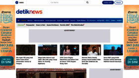 What Detiknews.com website looked like in 2023 (This year)
