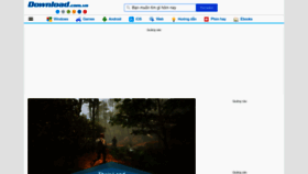 What Download.com.vn website looked like in 2023 (This year)
