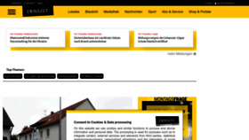 What Dewezet.de website looked like in 2023 (This year)