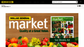 What Dollargeneralmkt.com website looked like in 2023 (This year)