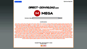 What Direct-download.com website looked like in 2023 (This year)