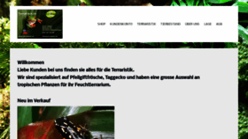 What Dendrobaten-zucht.ch website looked like in 2023 (This year)