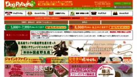 What Dogparadise.jp website looked like in 2023 (This year)