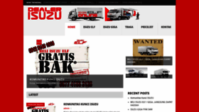 What Dealerisuzu.web.id website looked like in 2023 (This year)
