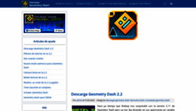 What Descargargeometrydashgratis.com website looked like in 2023 (This year)