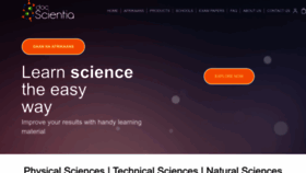 What Docscientia.co.za website looked like in 2023 (This year)