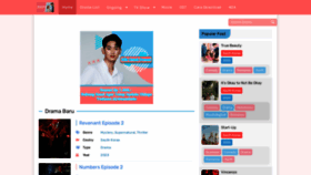 What Dramaindo.id website looked like in 2023 (This year)