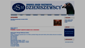 What Dzieniszewscy.pl website looked like in 2023 (This year)