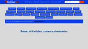 What Downloadhub.social website looked like in 2023 (2 years ago)