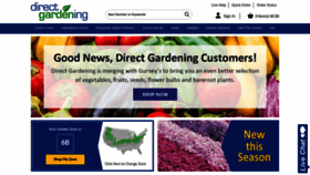 What Directgardening.com website looked like in 2023 (This year)