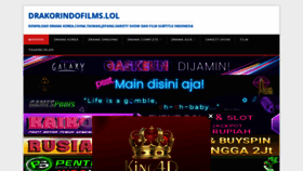 What Drakorindofilms.lol website looked like in 2023 (This year)