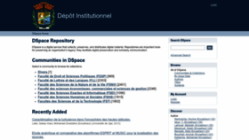 What Dspace.univ-jijel.dz website looked like in 2023 (This year)
