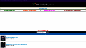 What Djgujarati.com website looked like in 2023 (This year)