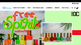 What Dtknailsupply.com website looked like in 2023 (This year)