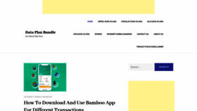 What Dataplanbundle.com website looked like in 2023 (2 years ago)