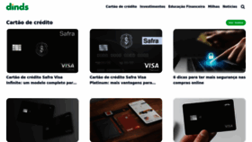 What Dinds.com.br website looked like in 2023 (2 years ago)